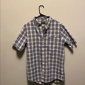 Chaps short sleeve button down